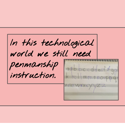 Handwriting instruction in an OG lesson
