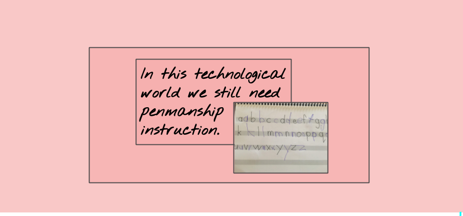 Handwriting instruction in an OG lesson