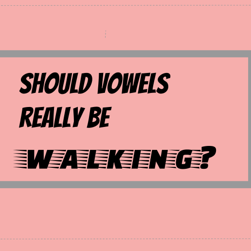When two vowels go walking...