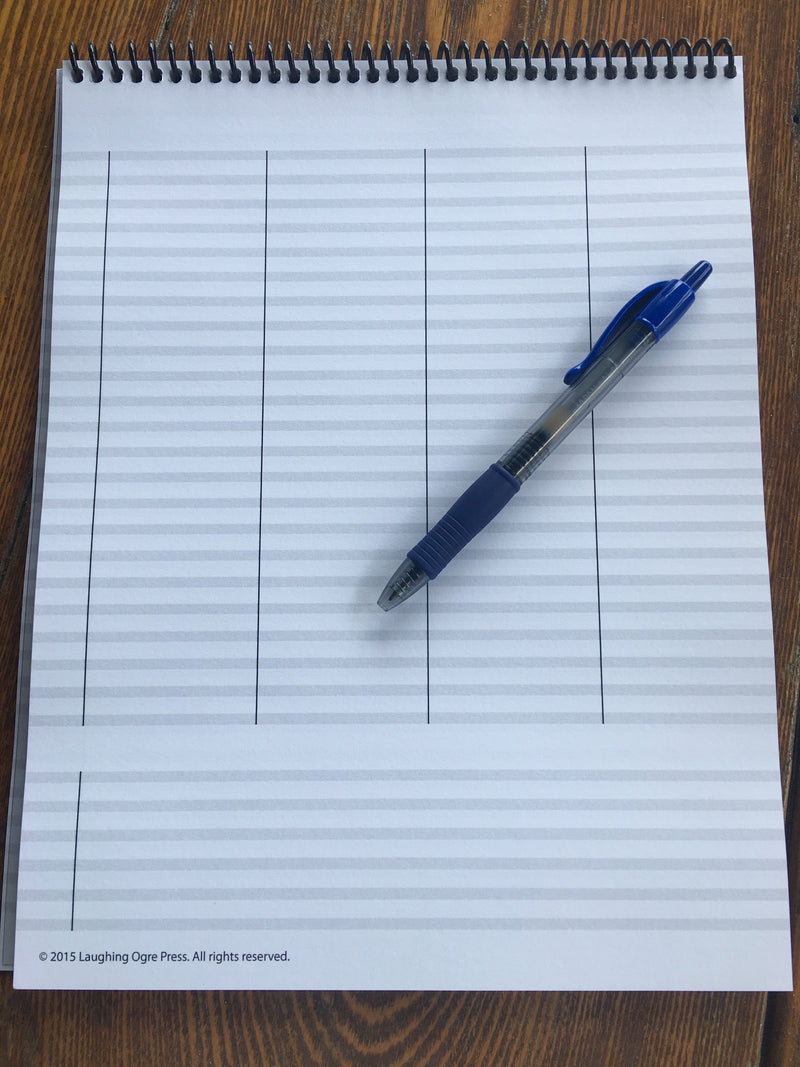Stay in the Gray narrow paper