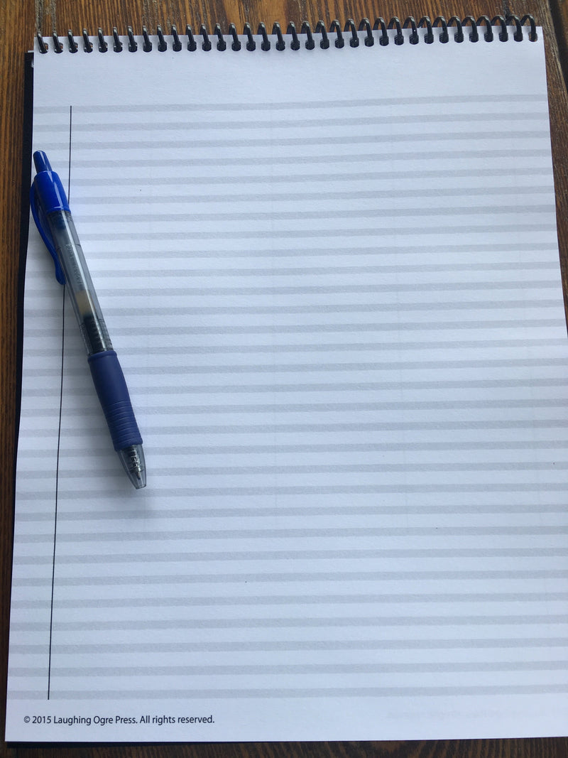 Stay in the Gray narrow paper