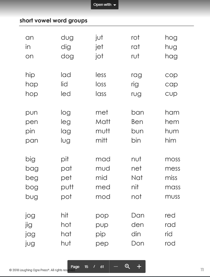 Words